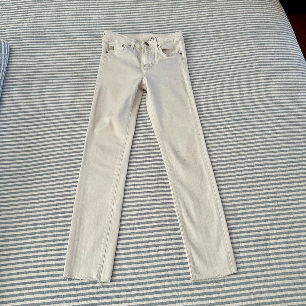 H&M White Skinny Jeans - Size 0 - Juniors or Women